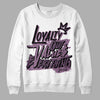 Jordan 2 “Mauve/Off-Noir” DopeSkill Sweatshirt LOVE Graphic Streetwear - White 