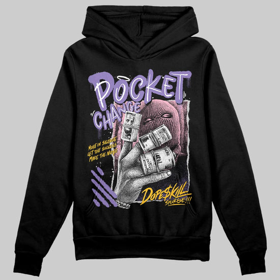Jordan 11 "Mojave" DopeSkill Hoodie Sweatshirt Pocket Change Graphic Streetwear - Black