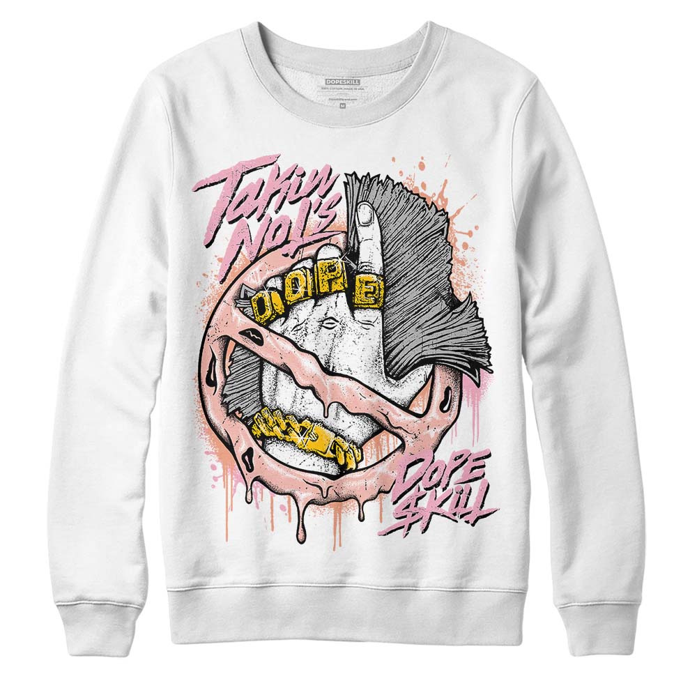 Jordan 11 Low “Legend Pink” DopeSkill Sweatshirt Takin No L's Graphic Streetwear - White