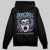 PURPLE Sneakers DopeSkill Hoodie Sweatshirt Root of Evil Graphic Streetwear - Black
