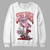 Valentine's Day Collection DopeSkill Sweatshirt Stay High Graphic Streetwear - White 