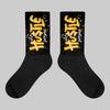 Black Taxi 12s DopeSkill Sublimated Socks Hustle Graphic