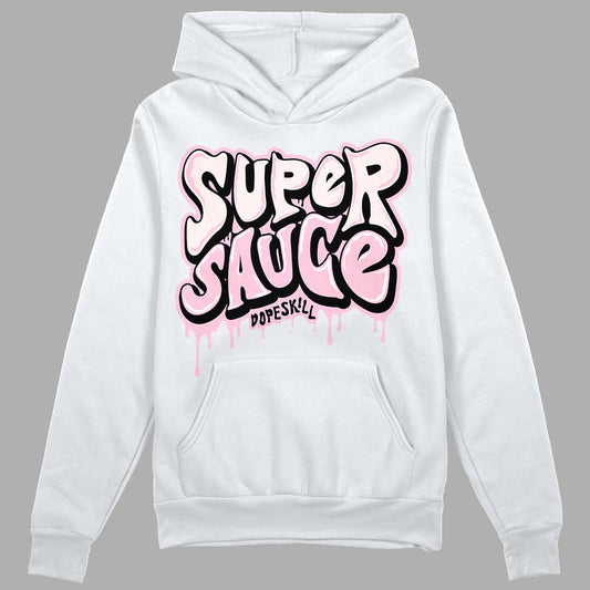 Dunk Low LX Pink Foam DopeSkill Hoodie Sweatshirt Super Sauce Graphic Streetwear - White