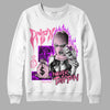 Dunk Low LX Pink Foam DopeSkill Sweatshirt Drip'n Never Tripp'n Graphic Streetwear - White