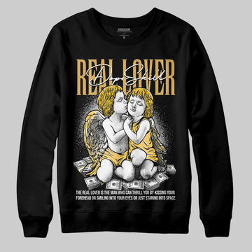 Jordan 12 "Phantom" DopeSkill Sweatshirt Real Lover Graphic Streetwear - Black