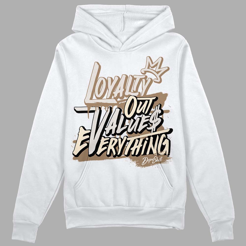 Jordan 5 SE “Sail” DopeSkill Hoodie Sweatshirt LOVE Graphic Streetwear - White