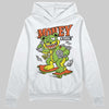 Neon Green Sneakers DopeSkill Hoodie Sweatshirt Money Callin' Graphic Streetwear - White 