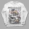 Jordan 4 Retro Frozen Moments DopeSkill Long Sleeve T-Shirt Trippin Graphic Streetwear - White 