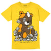 Dunk Low Black Amber Brown DopeSkill T-Shirt MOMM Bear Graphic Streetwear 