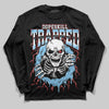 Travis Scott x Jordan 4 Retro 'Cactus Jack' DopeSkill Long Sleeve T-Shirt Trapped Halloween Graphic Streetwear - Black