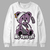 Jordan 2 “Mauve/Off-Noir” DopeSkill Sweatshirt Hurt Bear Graphic Streetwear - White 