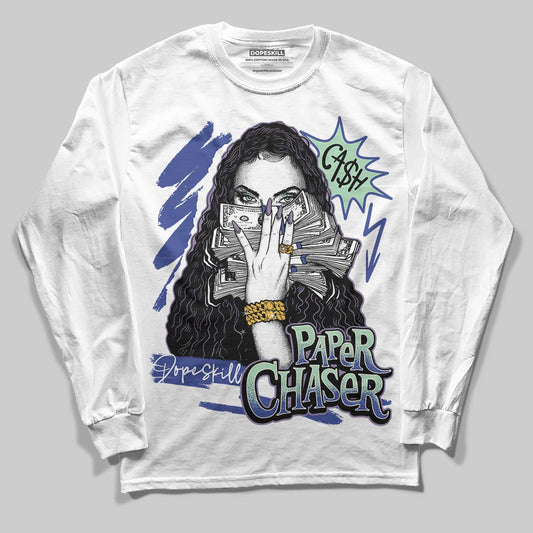 Jordan 1 Retro Low OG Zion Williamson Voodoo Alternate DopeSkill Long Sleeve T-Shirt NPC Graphic Streetwear - White