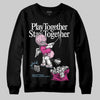 Jordan 6 “Doernbecher” DopeSkill Sweatshirt Play together, Stay together Graphic Streetwear - Black