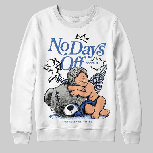 Jordan 3 “Lucky Shorts” DopeSkill Sweatshirt New No Days Off Graphic Streetwear - White 
