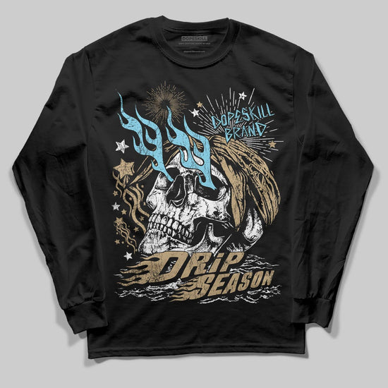 Jordan 11 City Pack “H-Town” DopeSkill Long Sleeve T-Shirt Drip Season Graphic Streetwear - Black