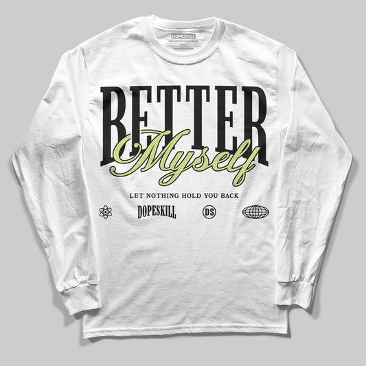 Jordan 11 “Inner Beast” DopeSkill Long Sleeve T-Shirt Better Myself Graphic Streetwear - White 