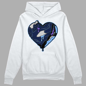 Jordan 5 SE “Georgetown” DopeSkill Hoodie Sweatshirt Heart Jordan 5 Graphic Streetwear