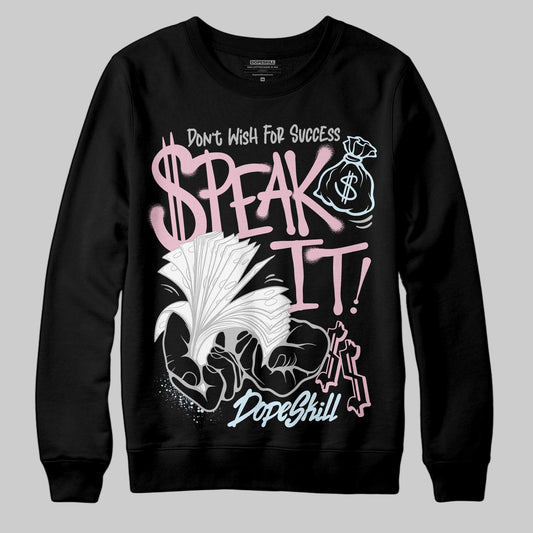 Jordan 5 OG “35th Anniversary” DopeSkill Sweatshirt Speak It Graphic Streetwear - Black