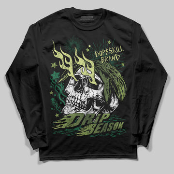 Foamposite Pro 'Pine Green' DopeSkill Long Sleeve T-Shirt Drip Season Graphic Streetwear - black