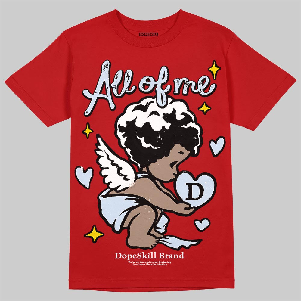 Jordan 11 Retro Cherry DopeSkill T-Shirt All Of Me Graphic Streetwear - Red