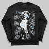 Jordan 5 Retro Wolf Grey (2026) DopeSkill Long Sleeve T-Shirt Built Different Graphic Streetwear - Black