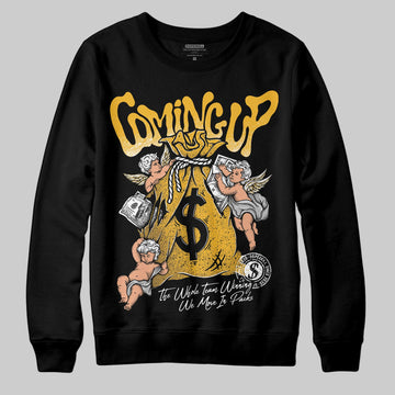 Jordan 5 'Tokyo' DopeSkill Sweatshirt Money Bag Coming Up Graphic Streetwear - Black