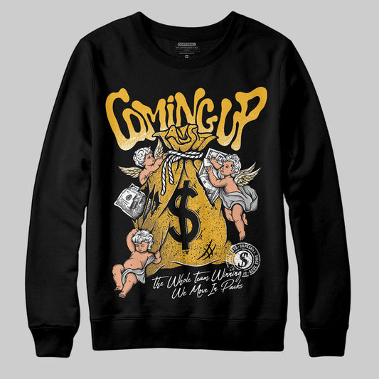 Jordan 5 'Tokyo' DopeSkill Sweatshirt Money Bag Coming Up Graphic Streetwear - Black
