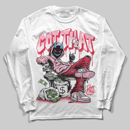 Dunk Low Valentine's Day (2026) DopeSkill Long Sleeve T-Shirt Got That Graphic Streetwear - White