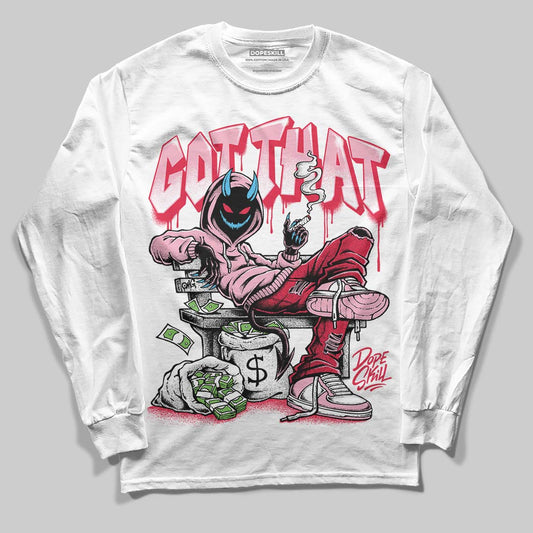 Dunk Low Valentine's Day (2026) DopeSkill Long Sleeve T-Shirt Got That Graphic Streetwear - White