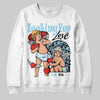 Vans Knu Stack Vintage Satin Dream Blue DopeSkill Sweatshirt Looking For Love Graphic Streetwear - White