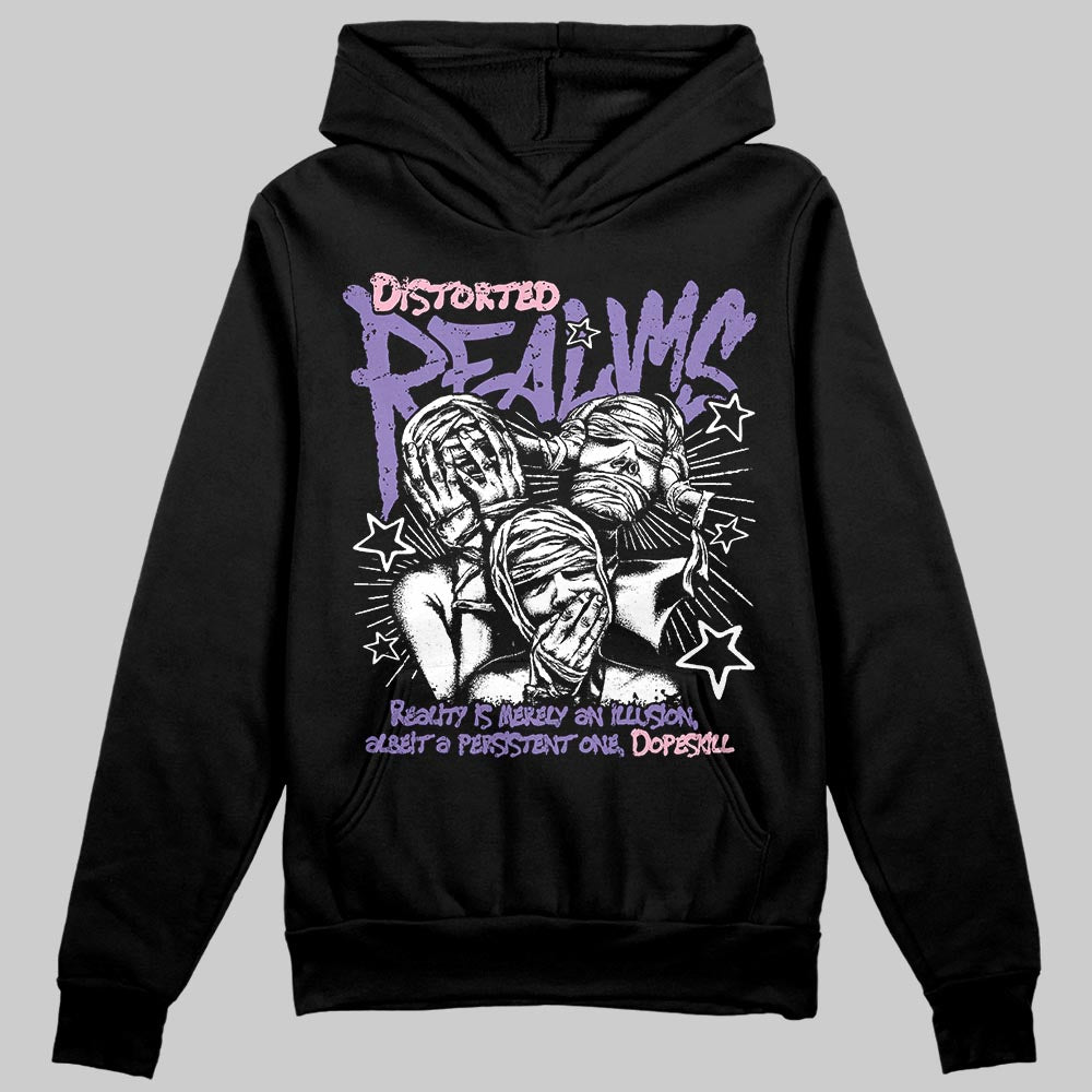 Jordan 11 "Mojave" DopeSkill Hoodie Sweatshirt Distorted Realms Graphic Streetwear - black
