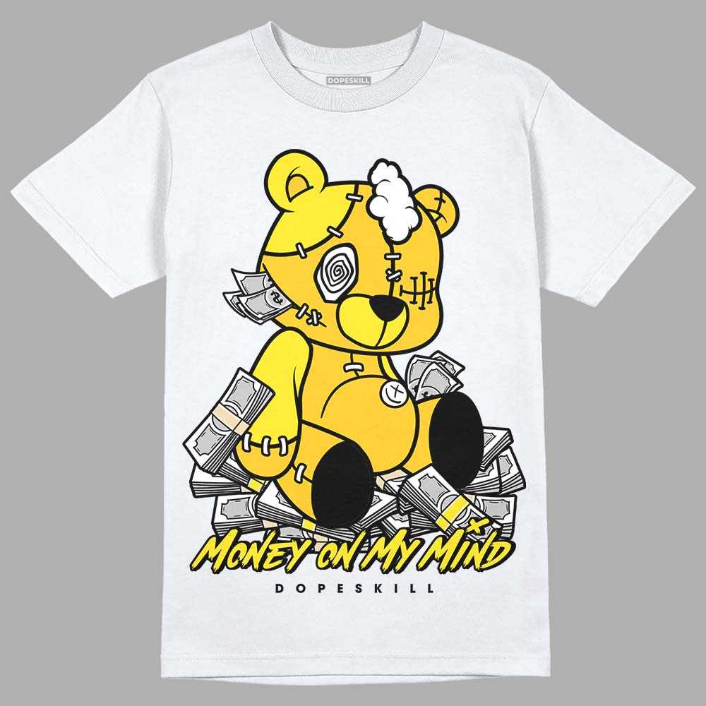 Jordan 4 Retro “Vivid Sulfur” DopeSkill T-Shirt MOMM Bear Graphic Streetwear - White 