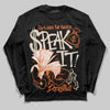 Jordan 3 “Starfish” DopeSkill Long Sleeve T-Shirt Speak It Graphic Streetwear - Black