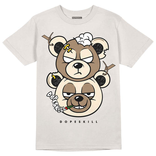 Jordan 5 SE “Sail” DopeSkill Sand T-shirt New Double Bear Graphic Streetwear