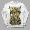 Jordan 4 Retro “Vivid Sulfur” DopeSkill Long Sleeve T-Shirt Life or Die Graphic Streetwear - White 