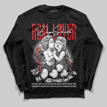 Jordan 3 OG “Black Cement” DopeSkill Long Sleeve T-Shirt Real Lover Graphic Streetwear - Black