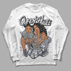 Jordan 14 Retro 'Stealth' DopeSkill Long Sleeve T-Shirt Queen Of Hustle Graphic Streetwear - White