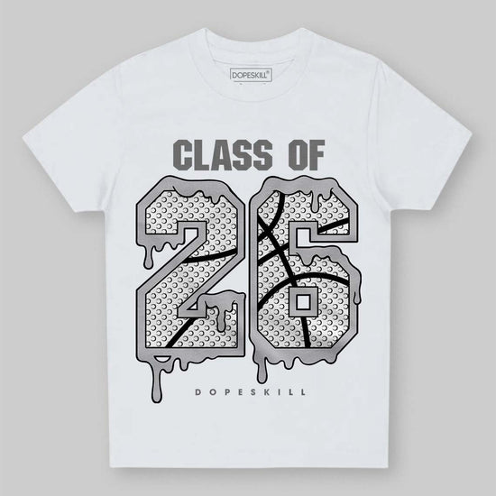 Grey Sneakers DopeSkill Toddler Kids T-shirt 26 Drip Graphic Streetwear - White