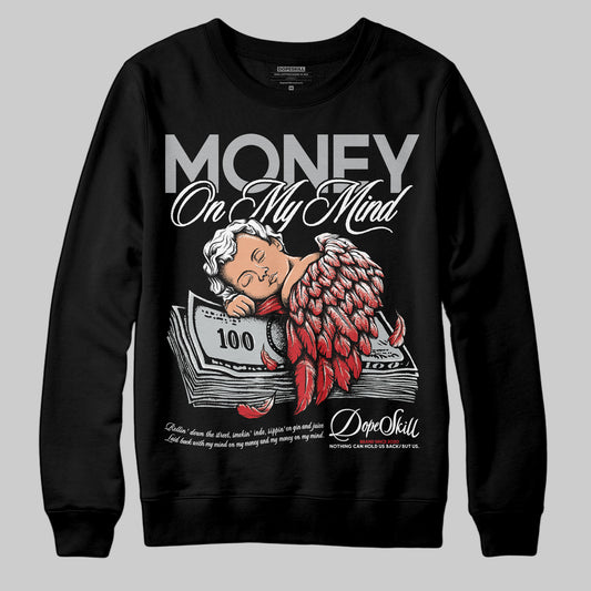 Jordan 3 OG “Black Cement” DopeSkill Sweatshirt MOMM Graphic Streetwear - Black