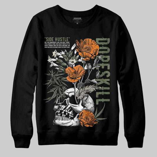 Jordan 4 Retro OG SP Undefeated (2025) DopeSkill Sweatshirt Side Hustle Graphic Streetwear - Black