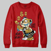 Red Sneakers DopeSkill Sweatshirt Make Money Graphic Streetwear - Red