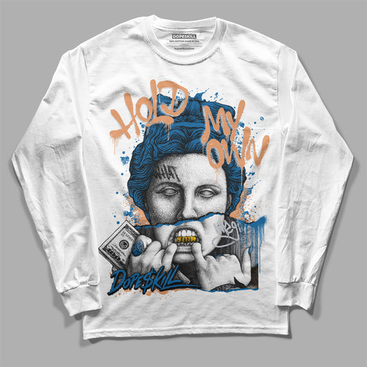 Jordan 3 Retro Wizards DopeSkill Long Sleeve T-Shirt Hold My Own Graphic Streetwear - White