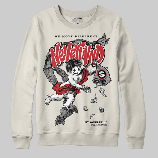 Jordan 1 Retro High OG “Sail” DopeSkill Sweatshirt Nevermind Graphic Streetwear