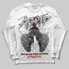 Grey Sneakers DopeSkill Long Sleeve T-Shirt Nothing Can Hold US Down Graphic Streetwear - White