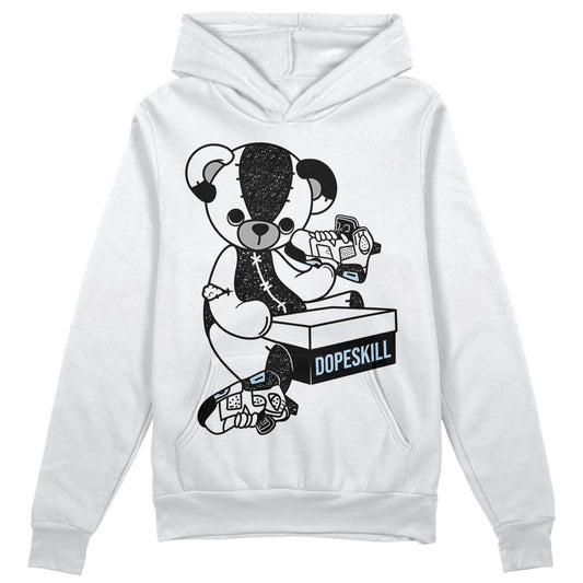 Jordan 6 “Reverse Oreo” DopeSkill Hoodie Sweatshirt Sneakerhead BEAR Graphic Streetwear - White