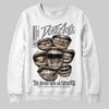 Jordan 10 Retro Shadow (2025) DopeSkill Sweatshirt The Mouth With No Droughts Graphic Streetwear - White