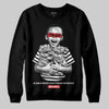 Black and White Sneakers DopeSkill Sweatshirt Scared Money Don't Make No Money Graphic Streetwear - Black