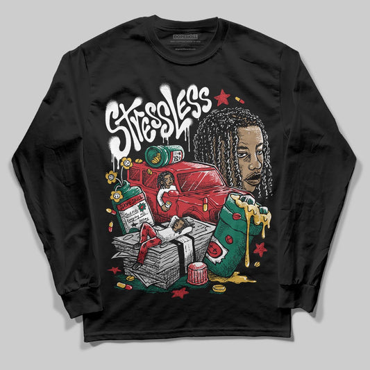 Jordan 3 Mexico 'El Vuelo' DopeSkill Long Sleeve T-Shirt Stressless Graphic Streetwear - black