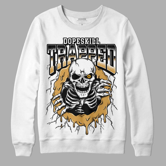 Jordan 11 "Gratitude" DopeSkill Sweatshirt Trapped Halloween Graphic Streetwear - White