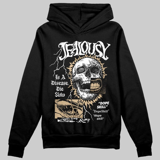 TAN Sneakers DopeSkill Hoodie Sweatshirt Jealousy Graphic Streetwear - black